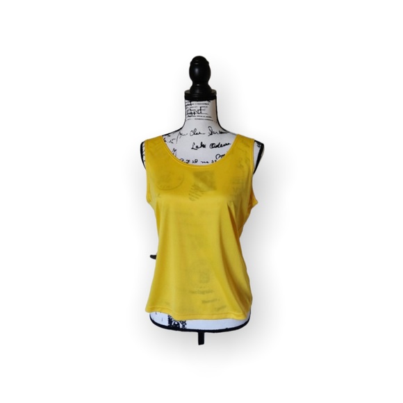 Elementz Tops - Women's Elementz Yellow Tank Top